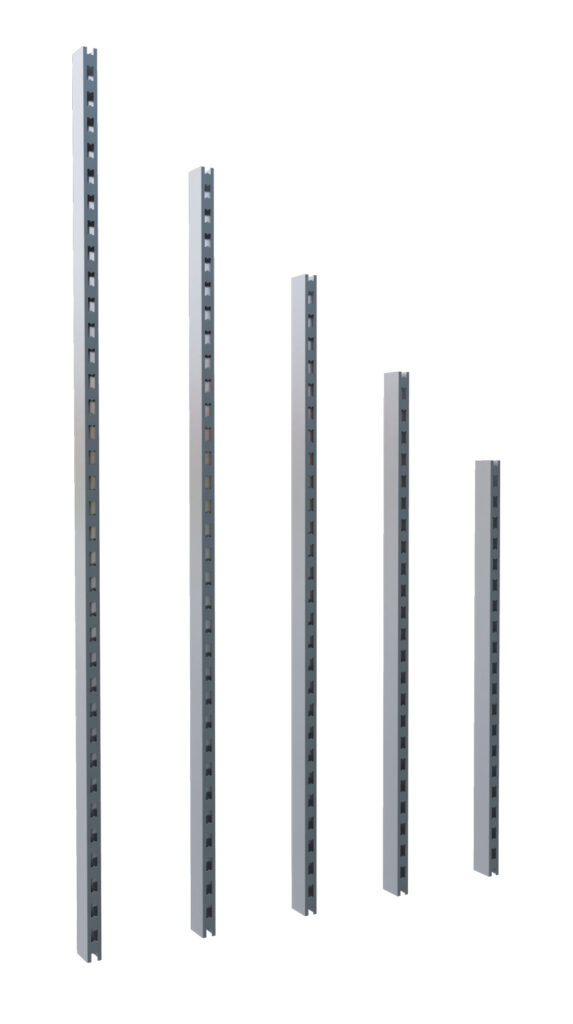 Columns also as wall rail